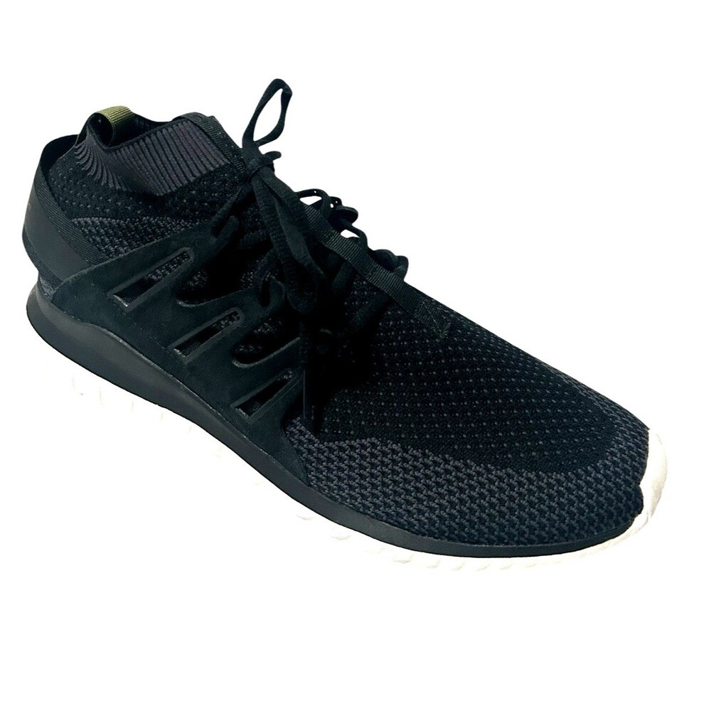 Adidas Tubular Nova Primeknit Mens S74917 Black Running Shoes Sneaker Size 11